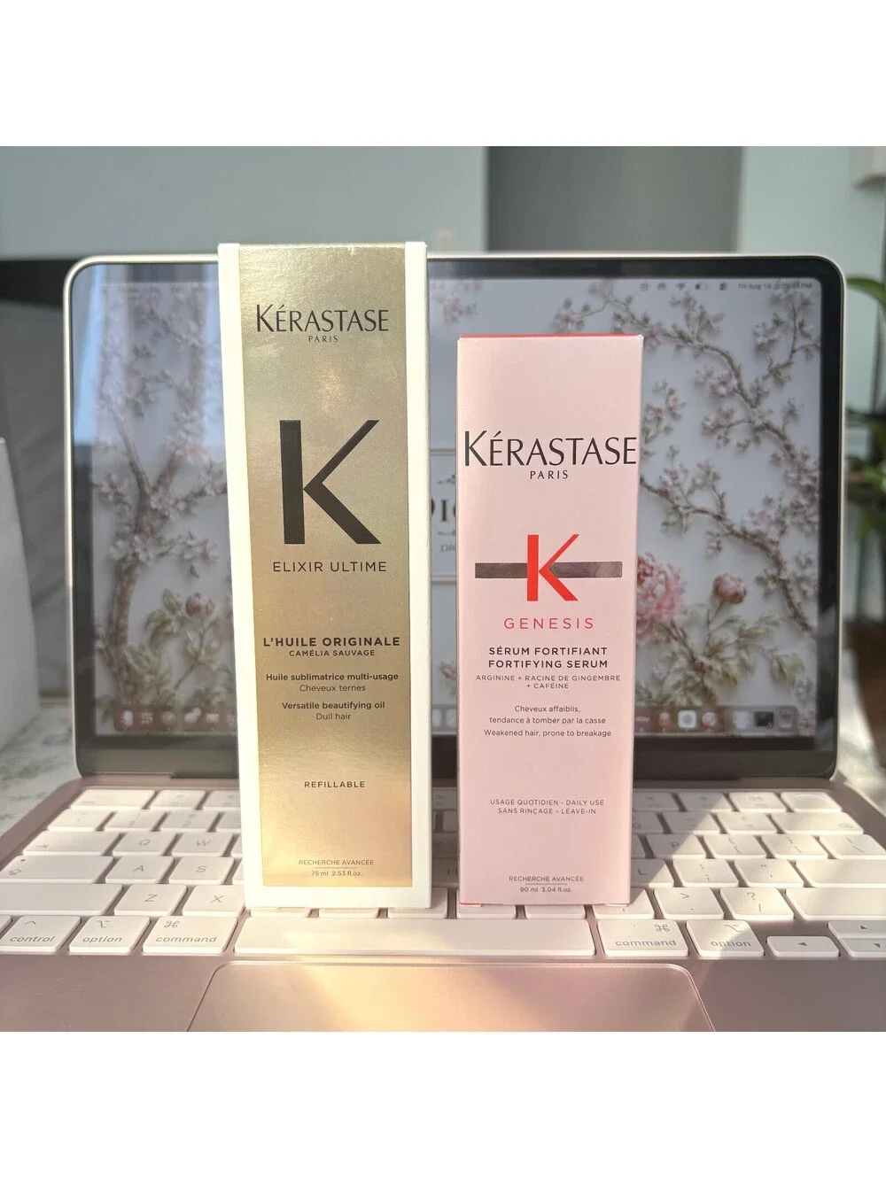 KERASTASE GENESIS SERUM + HAIR OIL